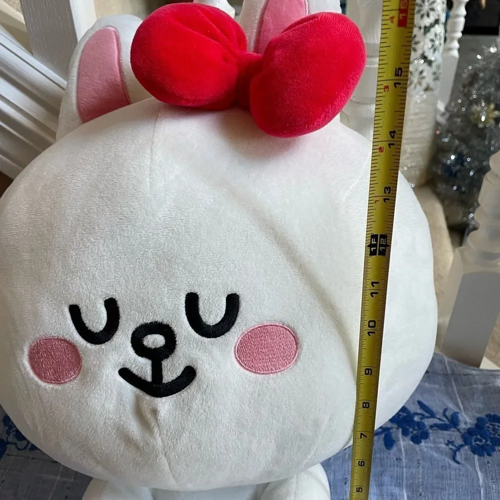 Lime Friends White Bunny Rabbit Plush Bunny!